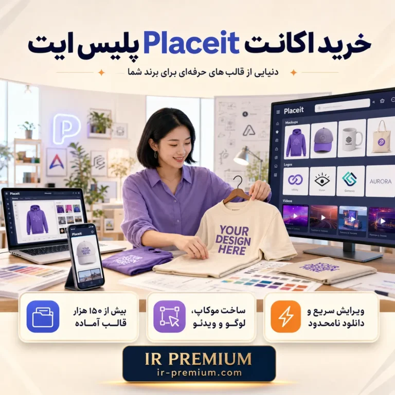 خرید اکانت Placeit پلیس ایت